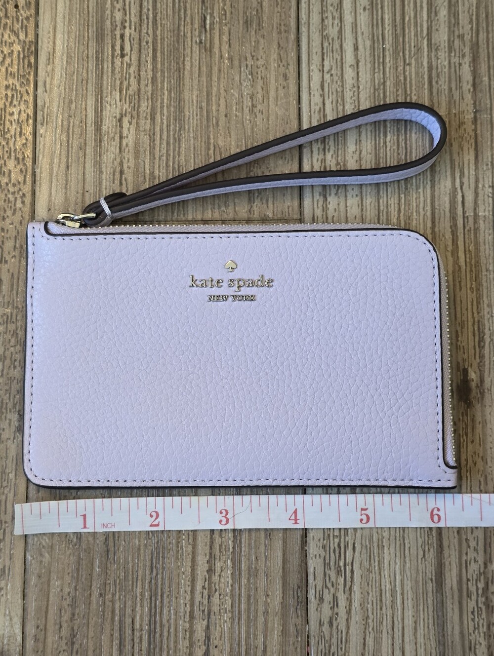 Kate Spade Lucy Small L-Zip Card Holder Wristlet - Picture 6 of 6